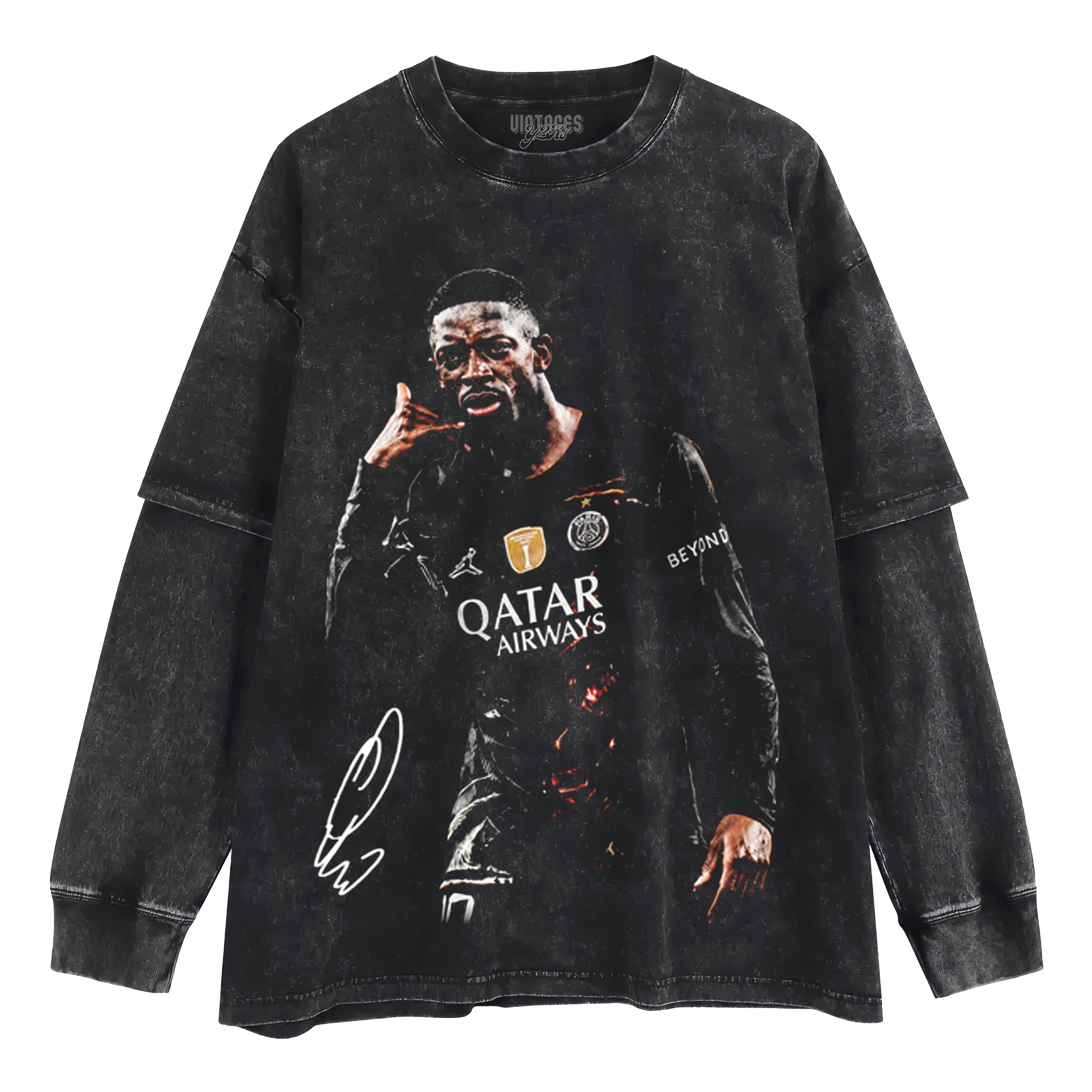 OUSMANE DEMBELE - DIALED IN TANK TOP & TEE & LONG SLEEVE & LAYERED LS & HOODIE