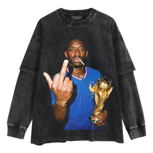OUSMANE DEMBÉLÉ FRANCE TANK TOP & TEE & LONG SLEEVE & LAYERED LS & HOODIE