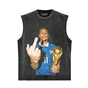 OUSMANE DEMBÉLÉ FRANCE TEAM V2 TANK TOP & TEE & LONG SLEEVE & LAYERED LS & HOODIE