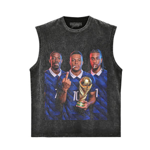 OUSMANE DEMBÉLÉ & KYLIAN MBAPPÉ & MICHAEL OLISE TANK TOP & TEE & LONG SLEEVE & LAYERED LS & HOODIE