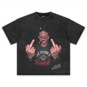 PETE CROW-ARMSTRONG - THE MIDDLE FINGER MEME TANK TOP & TEE & LONG SLEEVE & LAYERED LS & HOODIE