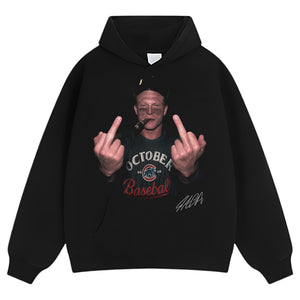 PETE CROW-ARMSTRONG - THE MIDDLE FINGER MEME TANK TOP & TEE & LONG SLEEVE & LAYERED LS & HOODIE