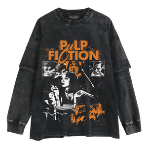 PULP FICTION VINTAGE V2 TANK TOP & TEE & LONG SLEEVE & LAYERED LS & HOODIE
