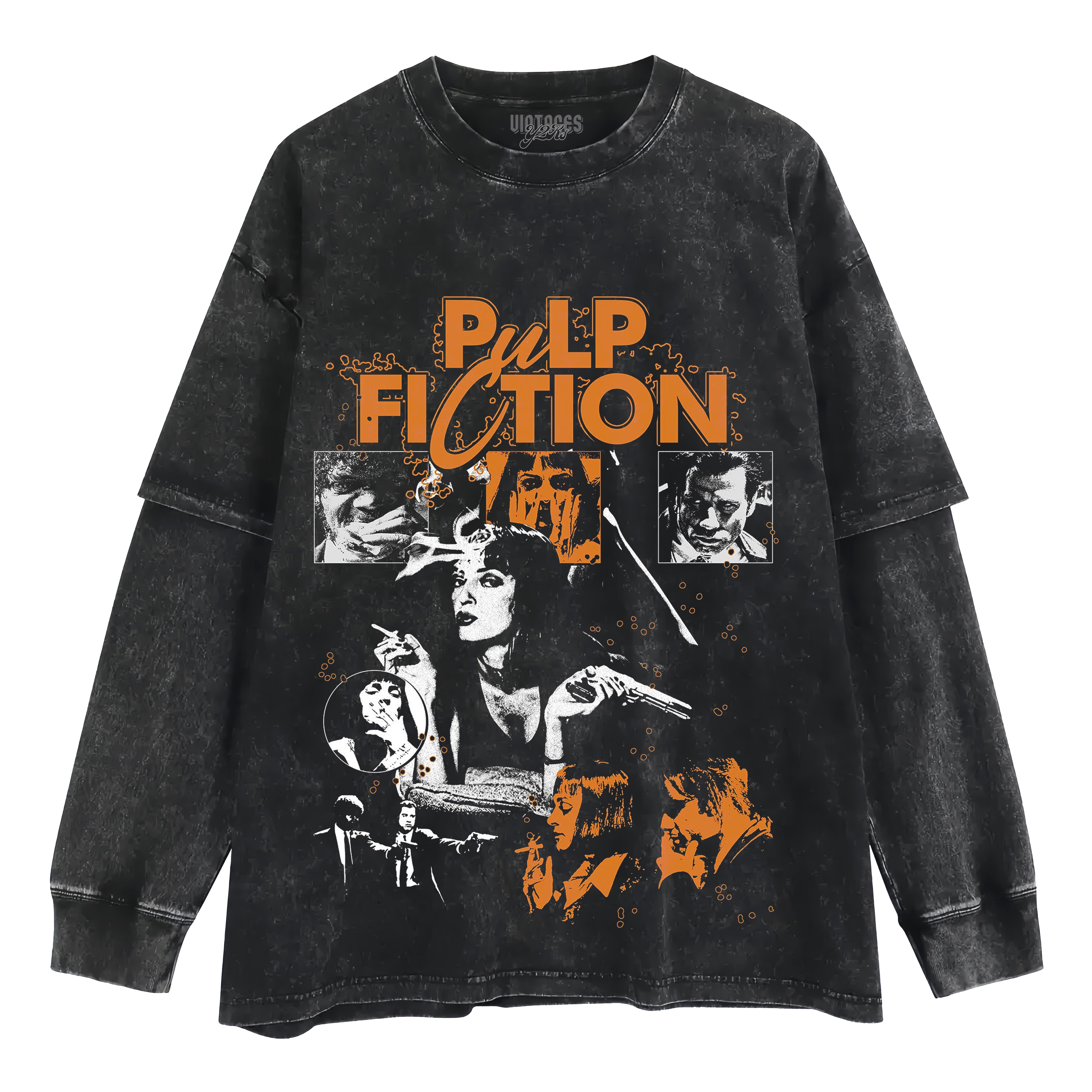 PULP FICTION VINTAGE V2 TANK TOP & TEE & LONG SLEEVE & LAYERED LS & HOODIE