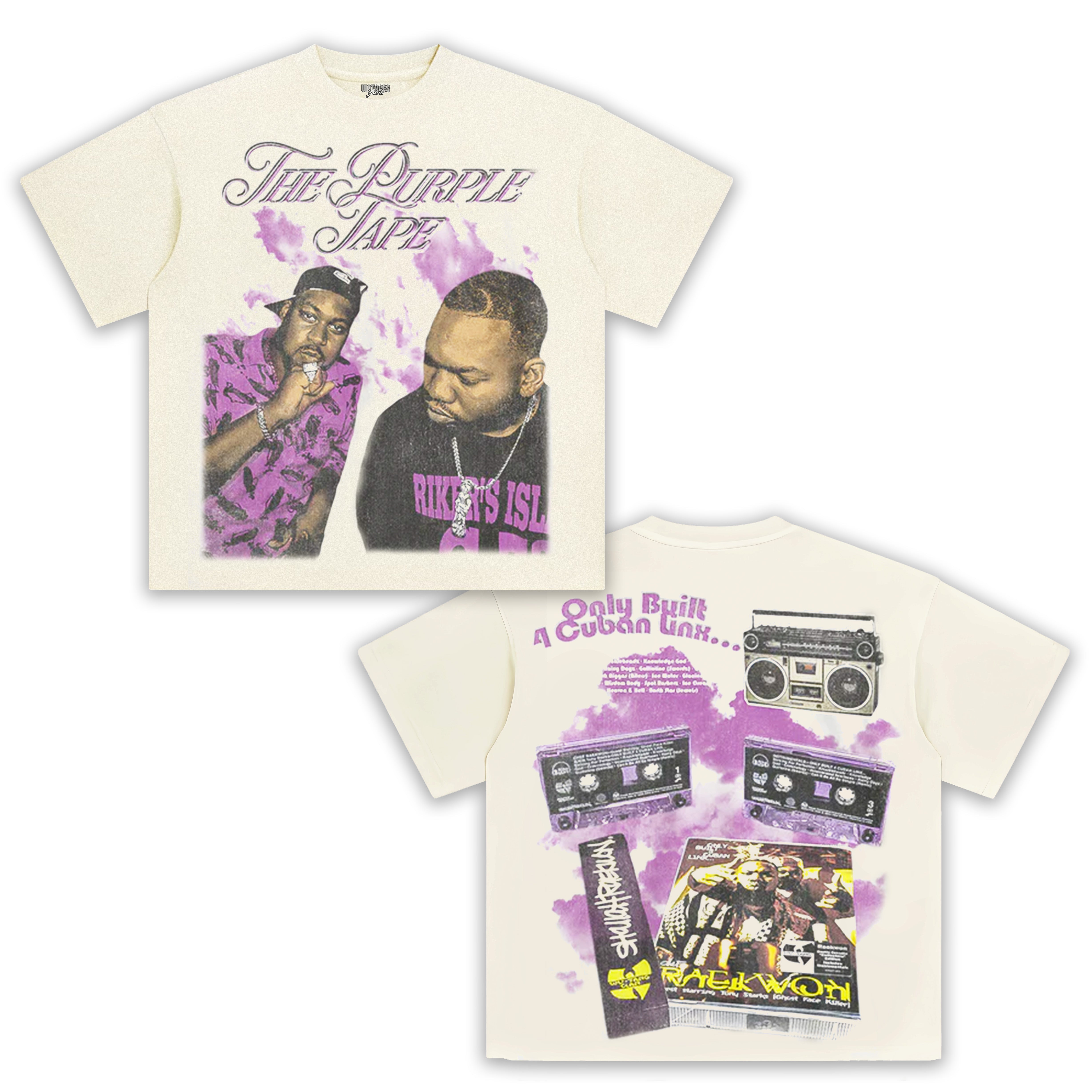 PURPLE TAPE TEE