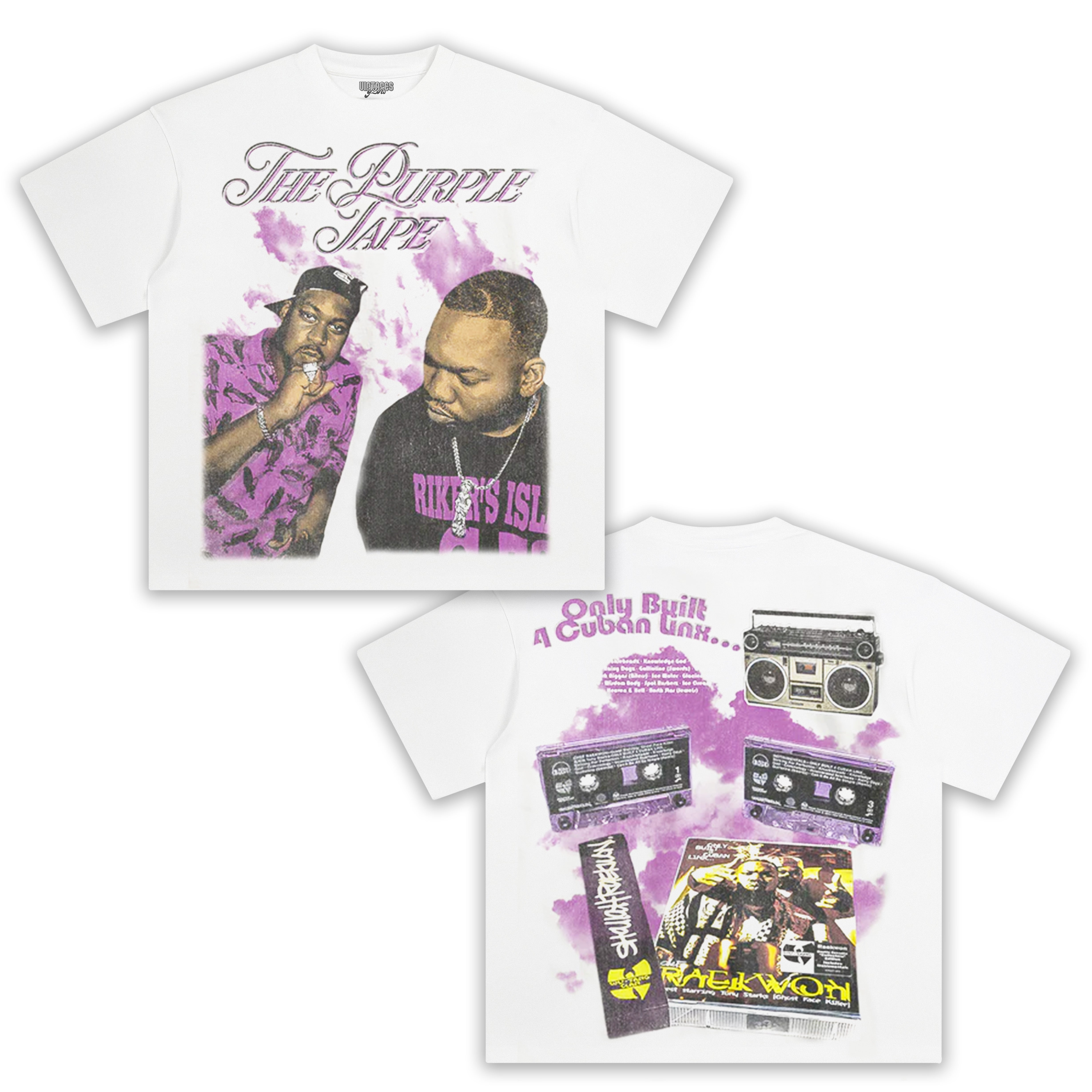 PURPLE TAPE TEE