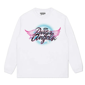 PARTY'S ANGELS WINGS TANK TEE & LS & HOODIE
