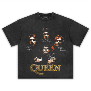 QUEEN BAND TEE & LS & HOODIE