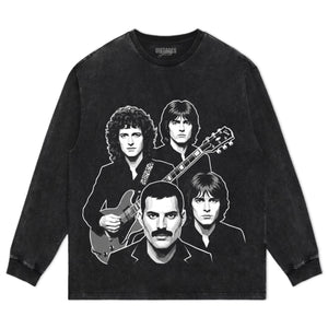 QUEEN BAND V2 TEE & LS & HOODIE