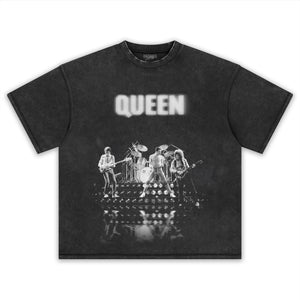 QUEEN BAND V6 TEE & LS & HOODIE