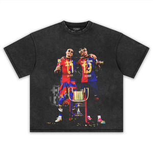 RAPHINHA & LAMINE YAMAL TROPHY TEE & LS & HOODIE