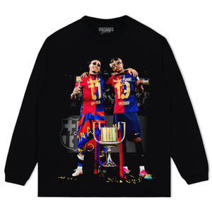 RAPHINHA & LAMINE YAMAL TROPHY TEE & LS & HOODIE