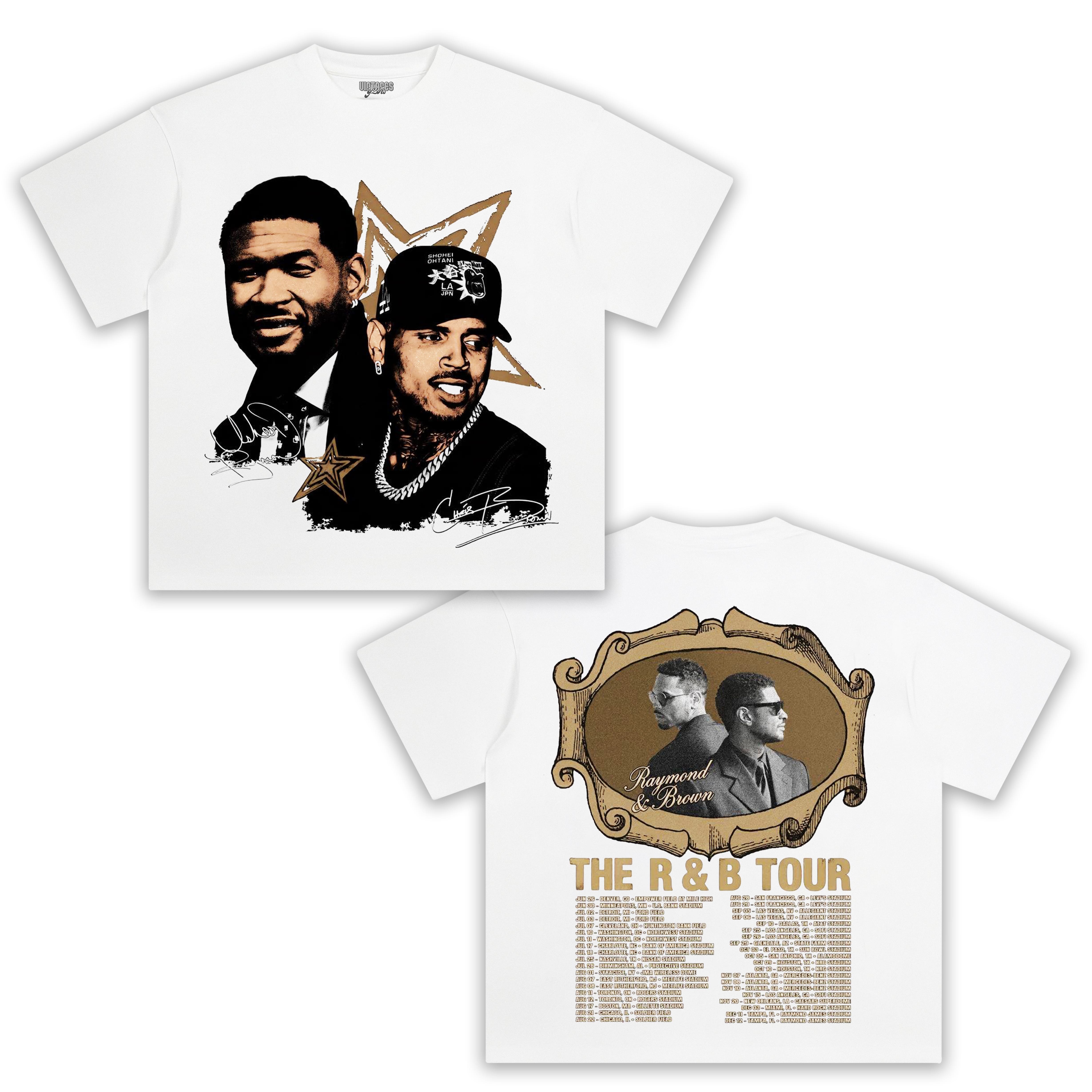 RAYMOND BROWN R&B 2026 TOUR TANK TOP & TEE