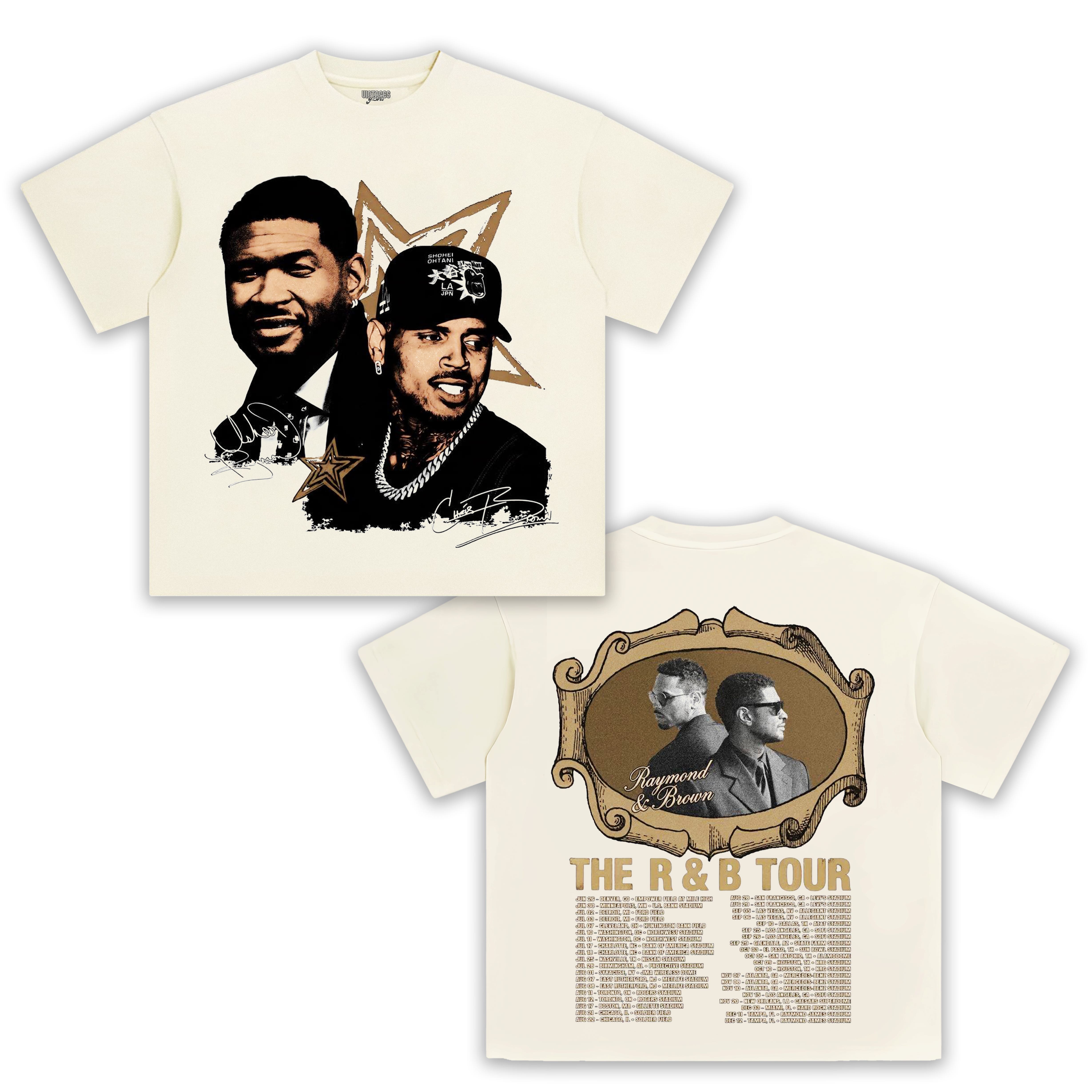 RAYMOND BROWN R&B 2026 TOUR TANK TOP & TEE