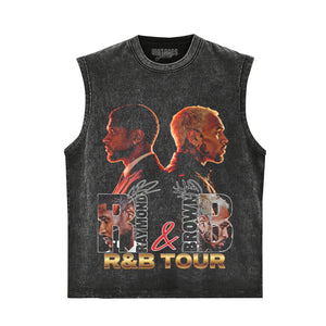 RAYMOND & CHRIS BROWN R&B TOUR 2026 TANK TOP & TEE & LONG SLEEVE & LAYERED LS & HOODIE