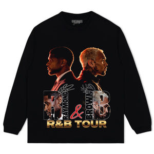 RAYMOND & CHRIS BROWN R&B TOUR 2026 TANK TOP & TEE & LONG SLEEVE & LAYERED LS & HOODIE