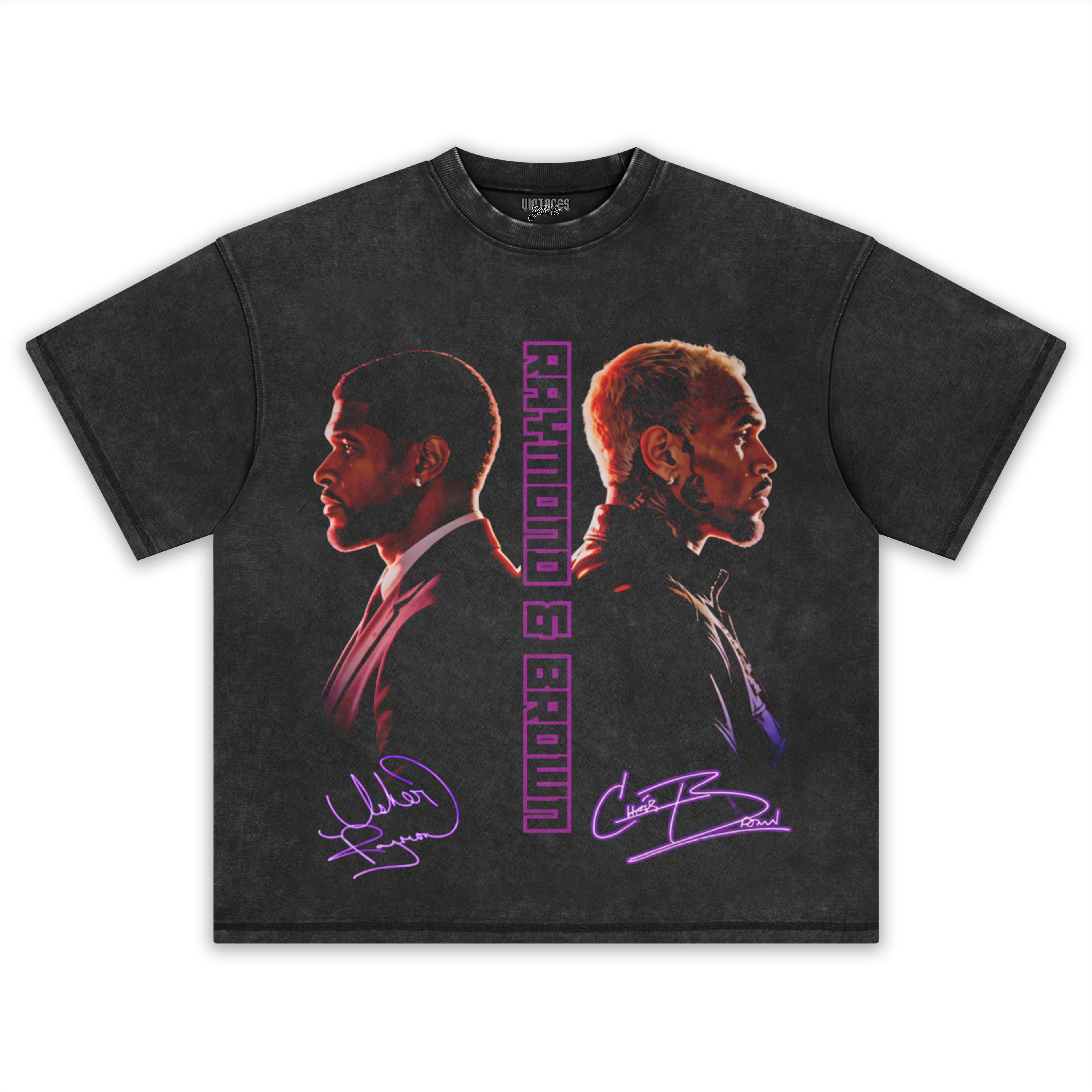 RAYMOND & CHRIS BROWN R&B TOUR 2026 V5 TANK TOP & TEE & LONG SLEEVE & LAYERED LS & HOODIE