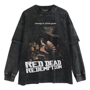 RED DEAD REDEMPTION TANK TOP & TEE & LONG SLEEVE & LAYERED LS & HOODIE