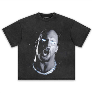 RETRO STREET STYLE & STEVE AUSTIN TEE