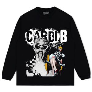 RETRO CARDI B MUSIC CONCERT TOUR 2026 TANK TOP & TEE & LONG SLEEVE & LAYERED LS & HOODIE