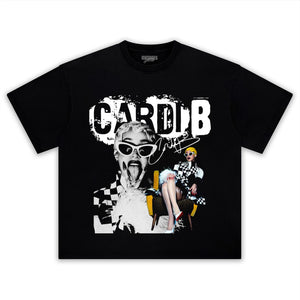 RETRO CARDI B MUSIC CONCERT TOUR 2026 TANK TOP & TEE & LONG SLEEVE & LAYERED LS & HOODIE