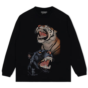 RETRO STREET STYLE & BLACK PANTHER - TIGER TANK TOP & TEE & LONG SLEEVE & LAYERED LS & HOODIE
