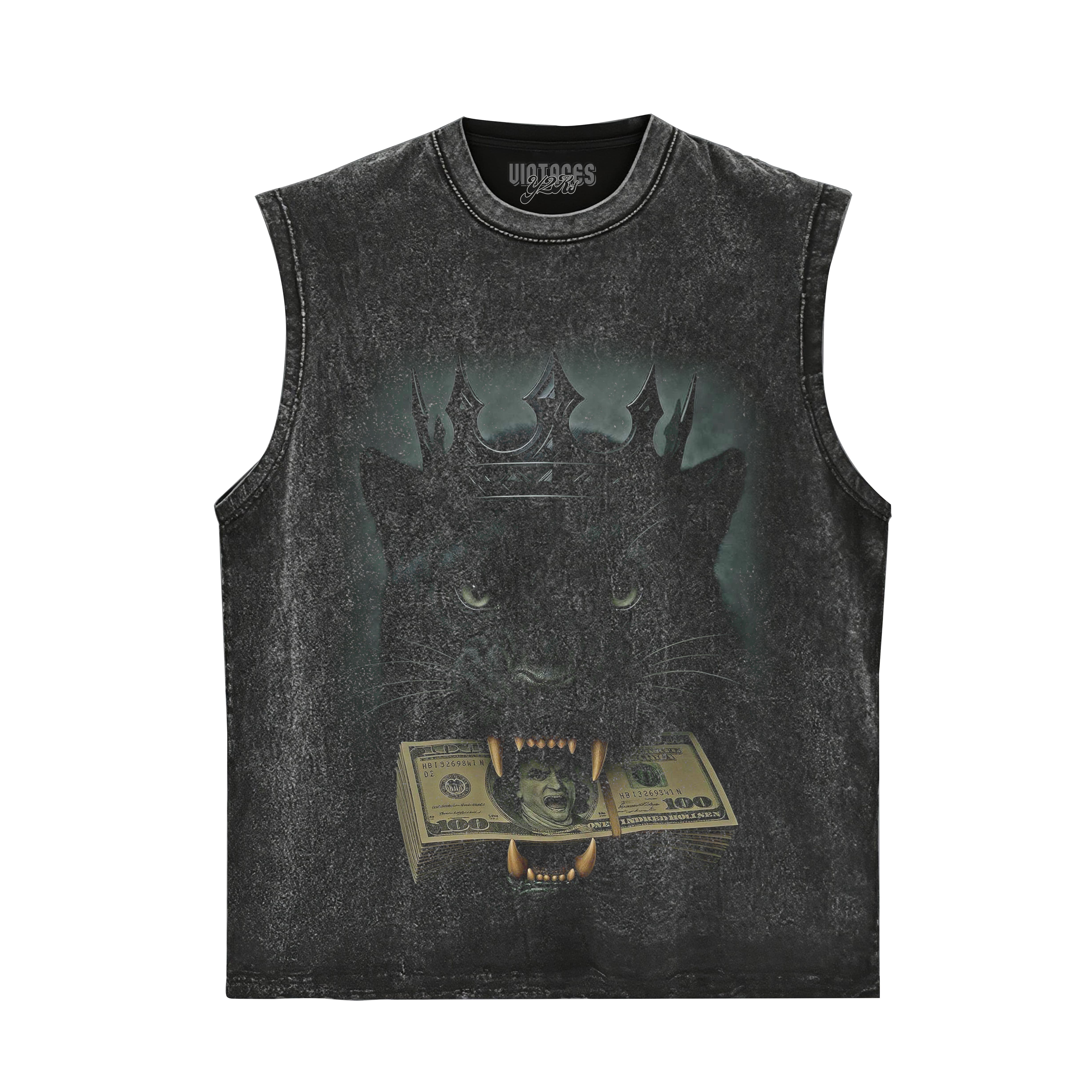 RETRO STREET STYLE & BLACK PANTHER V2 TANK TOP & TEE & LONG SLEEVE & LAYERED LS & HOODIE