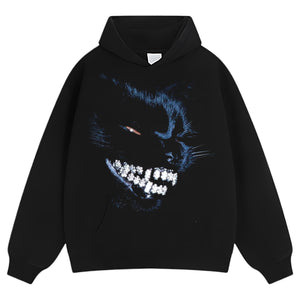 RETRO STREET STYLE & DARK CAT TANK TOP & TEE & LONG SLEEVE & LAYERED LS & HOODIE