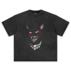 RETRO STREET STYLE & DARK CAT V2 TEE