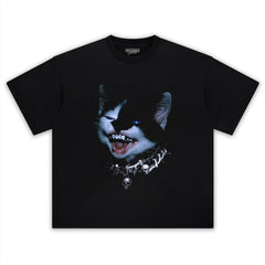 RETRO STREET STYLE & DARK CAT V3 TEE