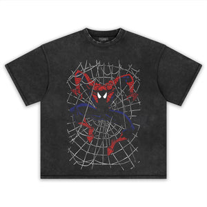 RETRO STYLE - SPIDER MAN TEE & LS & HOODIE