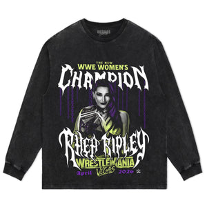 RHEA RIPLEY WRESTLEMANIA 42 WINNER TANK TOP & TEE & LONG SLEEVE & LAYERED LS & HOODIE