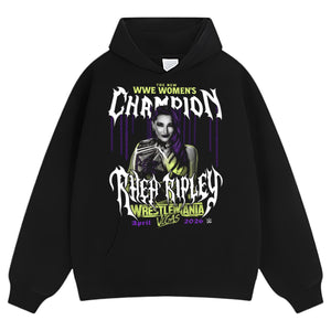 RHEA RIPLEY WRESTLEMANIA 42 WINNER TANK TOP & TEE & LONG SLEEVE & LAYERED LS & HOODIE