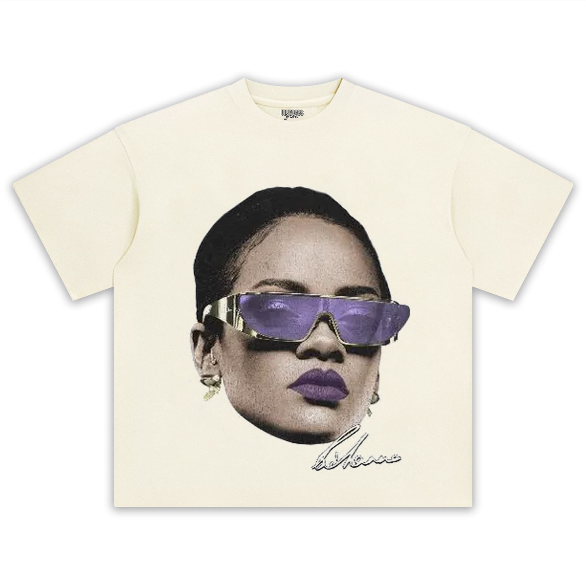 RIHANNA BIG HEAD TANK TOP & TEE & LONG SLEEVE & LAYERED LS & HOODIE