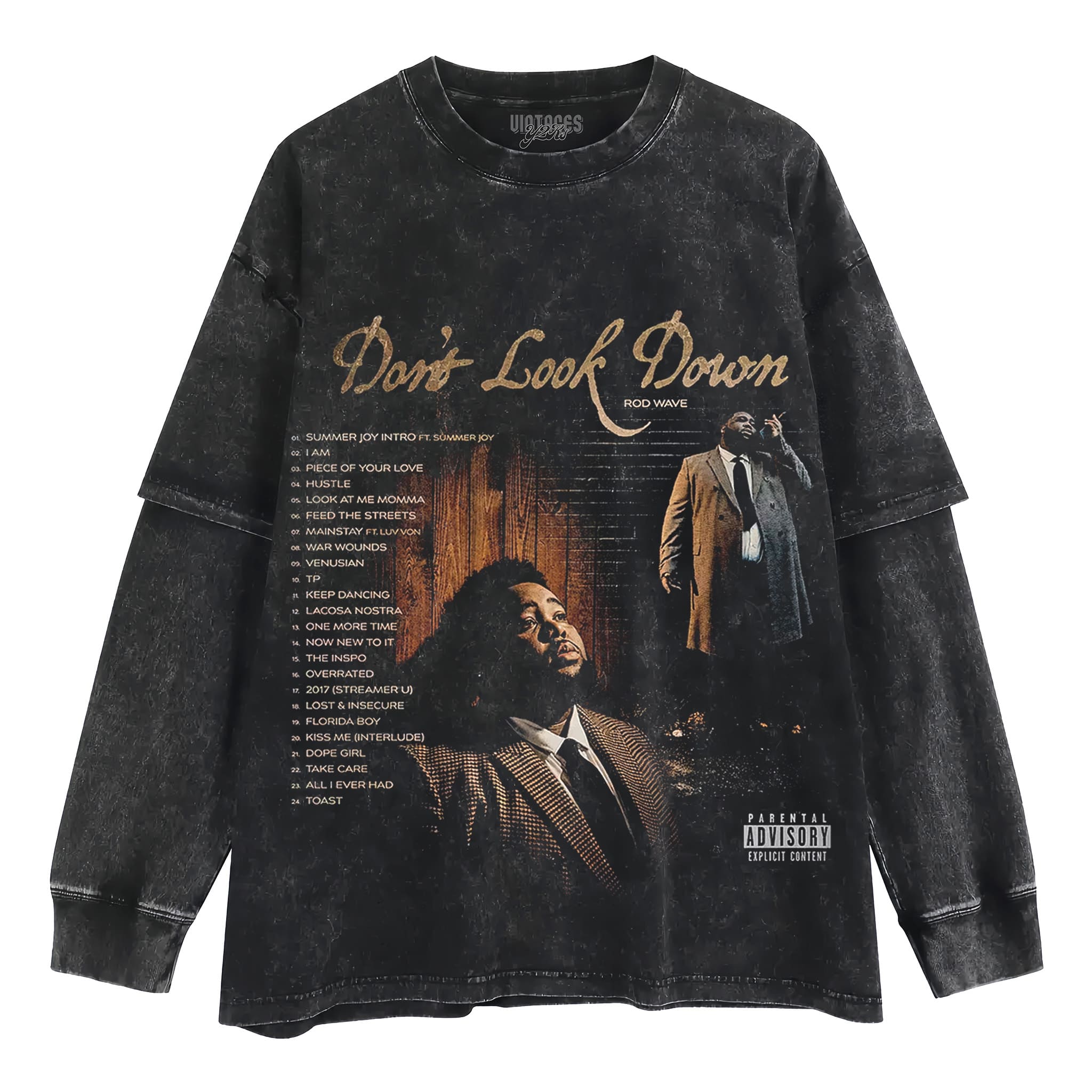 ROD WAVE & DON'T LOOK DOWN 2026 TANK TOP & TEE & LONG SLEEVE & LAYERED LS & HOODIE
