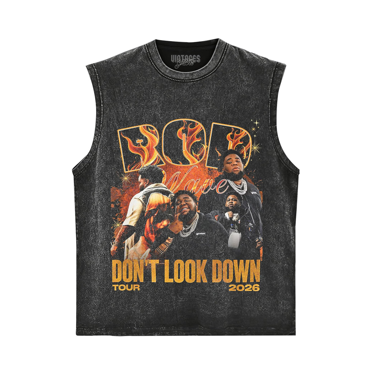 ROD WAVE & DON'T LOOK DOWN 2026 TOUR TANK TOP & TEE & LONG SLEEVE & LAYERED LS & HOODIE