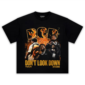 ROD WAVE & DON'T LOOK DOWN 2026 TOUR TANK TOP & TEE & LONG SLEEVE & LAYERED LS & HOODIE