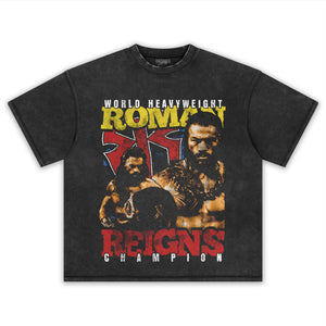 ROMAN REIGNS CHAMPIONSHIP TANK TOP & TEE & LONG SLEEVE & LAYERED LS & HOODIE