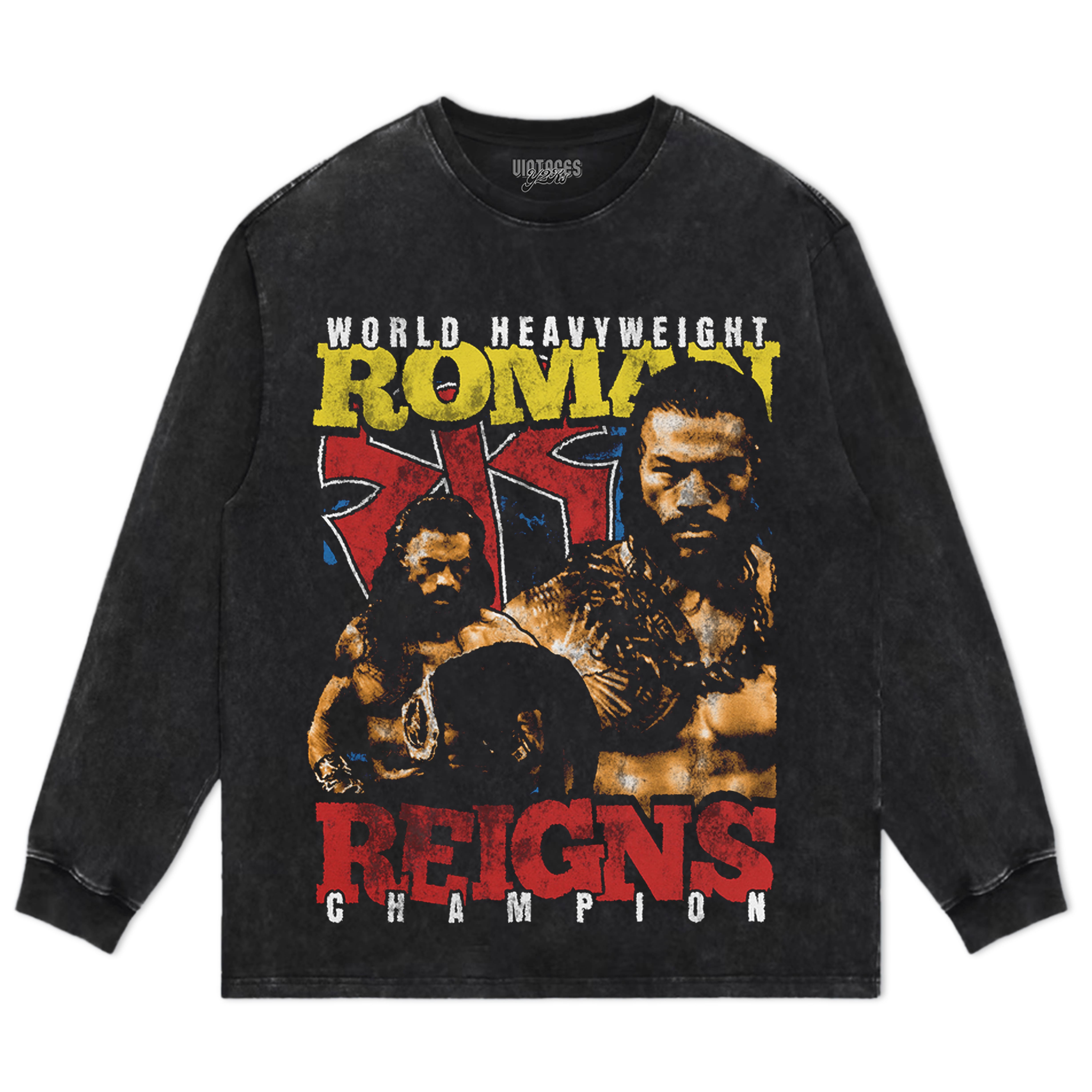 ROMAN REIGNS CHAMPIONSHIP TANK TOP & TEE & LONG SLEEVE & LAYERED LS & HOODIE