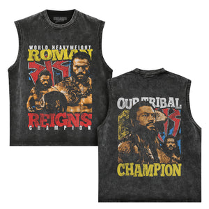 ROMAN REIGNS CHAMPIONSHIP V2 TANK TOP & TEE