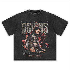 ROMAN REIGNS TRIBAL CHIEF VINTAGE WRESTLING TANK TOP & TEE & LONG SLEEVE & LAYERED LS & HOODIE