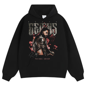 ROMAN REIGNS TRIBAL CHIEF VINTAGE WRESTLING TANK TOP & TEE & LONG SLEEVE & LAYERED LS & HOODIE
