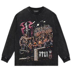 ROMAN REIGNS WRESTLEMANIA WWE PRO WRESTLING TANK TOP & TEE & LONG SLEEVE & LAYERED LS & HOODIE