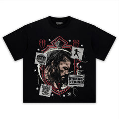 ROMAN REIGNS WRESTLEMANIA XLI V2 TEE & LS & HOODIE
