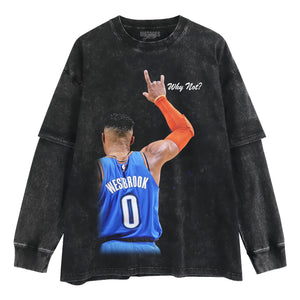 RUSSELL WESTBROOK - WHY NOT V4 TANK TOP & TEE & LONG SLEEVE & LAYERED LS & HOODIE