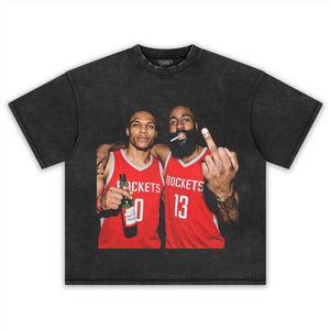 RUSSELL WESTBROOK & JAMES HARDEN TANK TOP & TEE & LONG SLEEVE & LAYERED LS & HOODIE