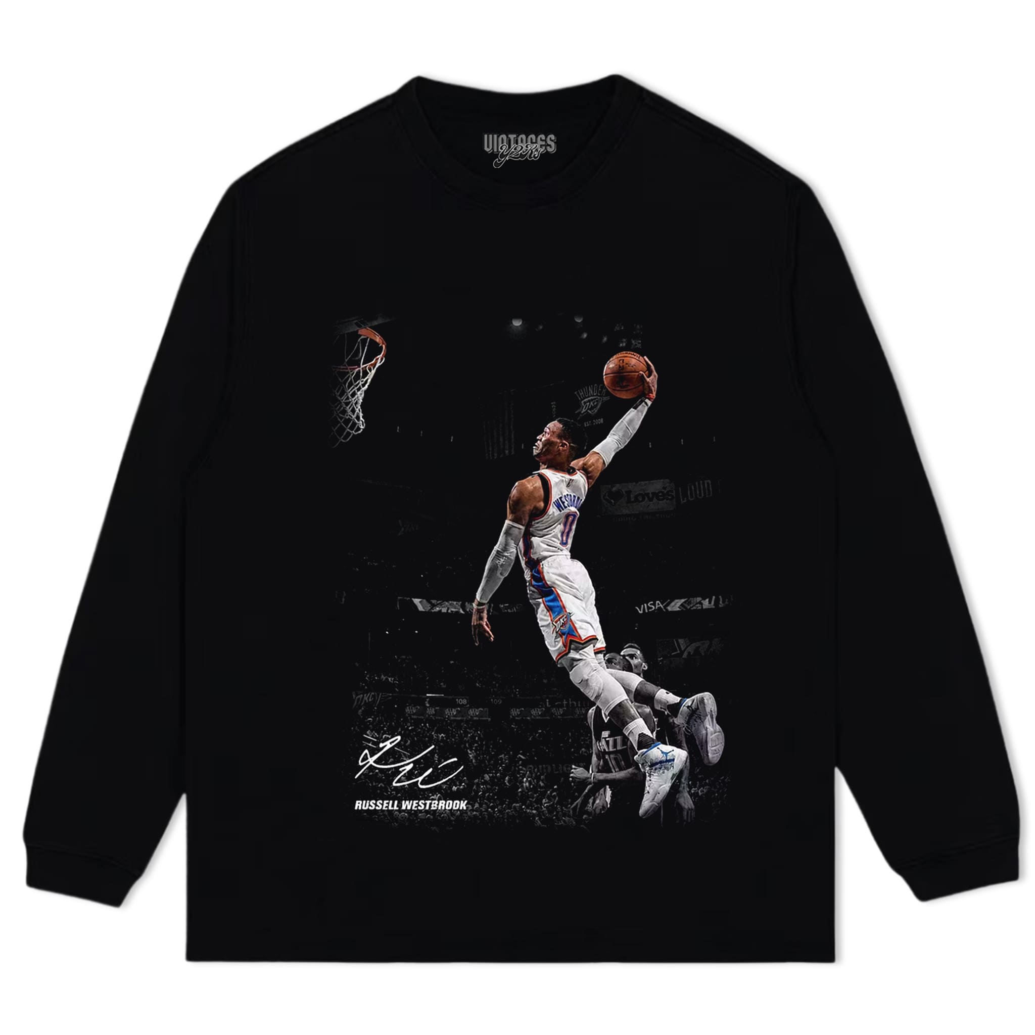 RUSSELL WESTBROOK V5 TANK TOP & TEE & LONG SLEEVE & LAYERED LS & HOODIE