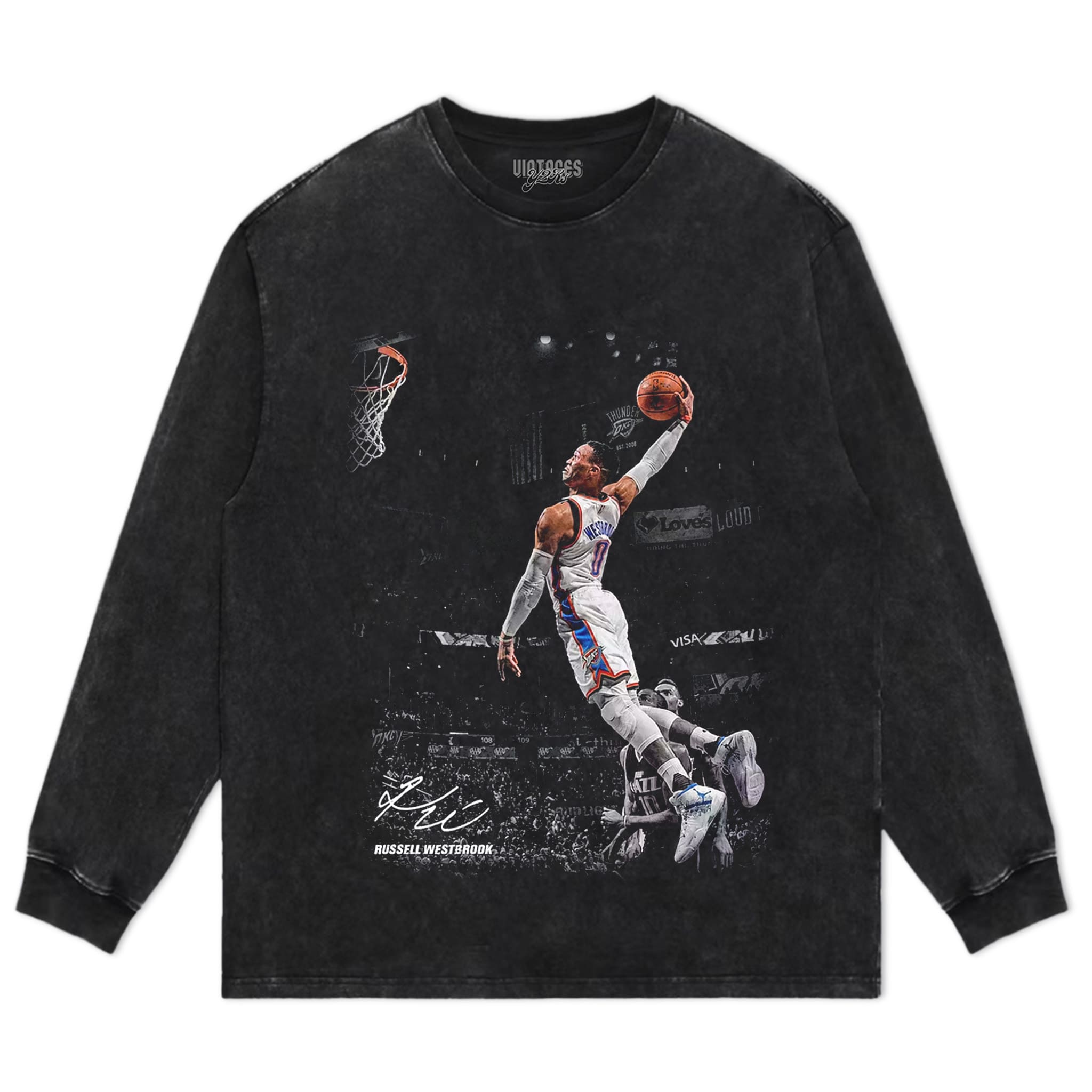 RUSSELL WESTBROOK V5 TANK TOP & TEE & LONG SLEEVE & LAYERED LS & HOODIE