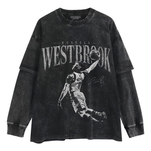 RUSSELL WESTBROOK VINTAGE TANK TOP & TEE & LONG SLEEVE & LAYERED LS & HOODIE