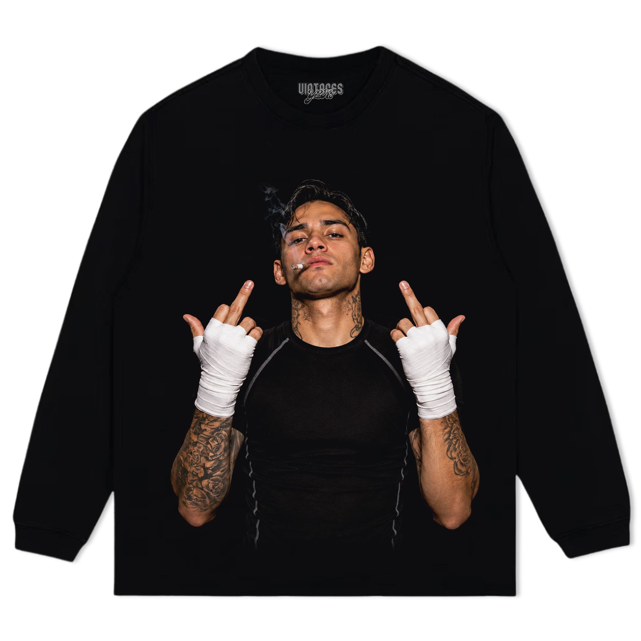 RYAN GARCIA - MIDDLE FINGER V2 TANK TOP & TEE & LONG SLEEVE & LAYERED LS & HOODIE